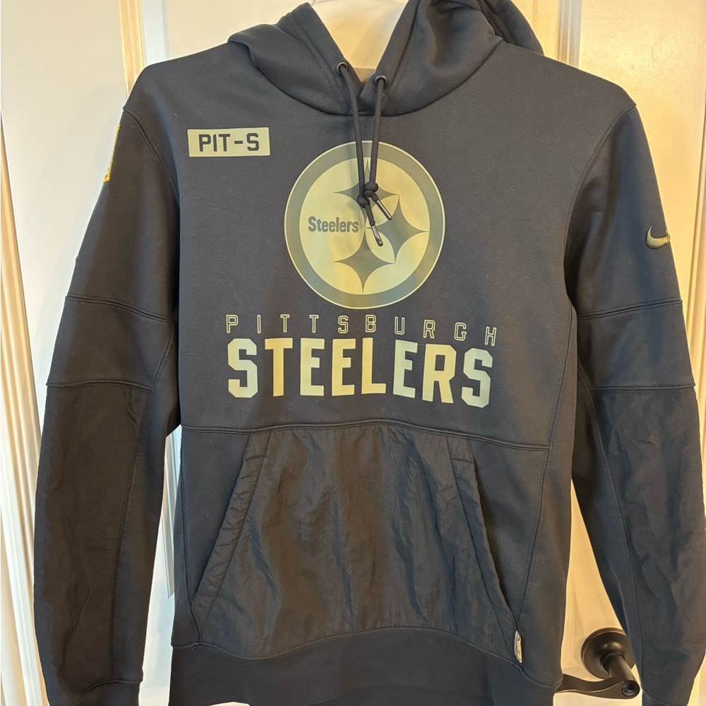 Nike Pittsburgh Steelers Salute To Service Men's Black Hoodie